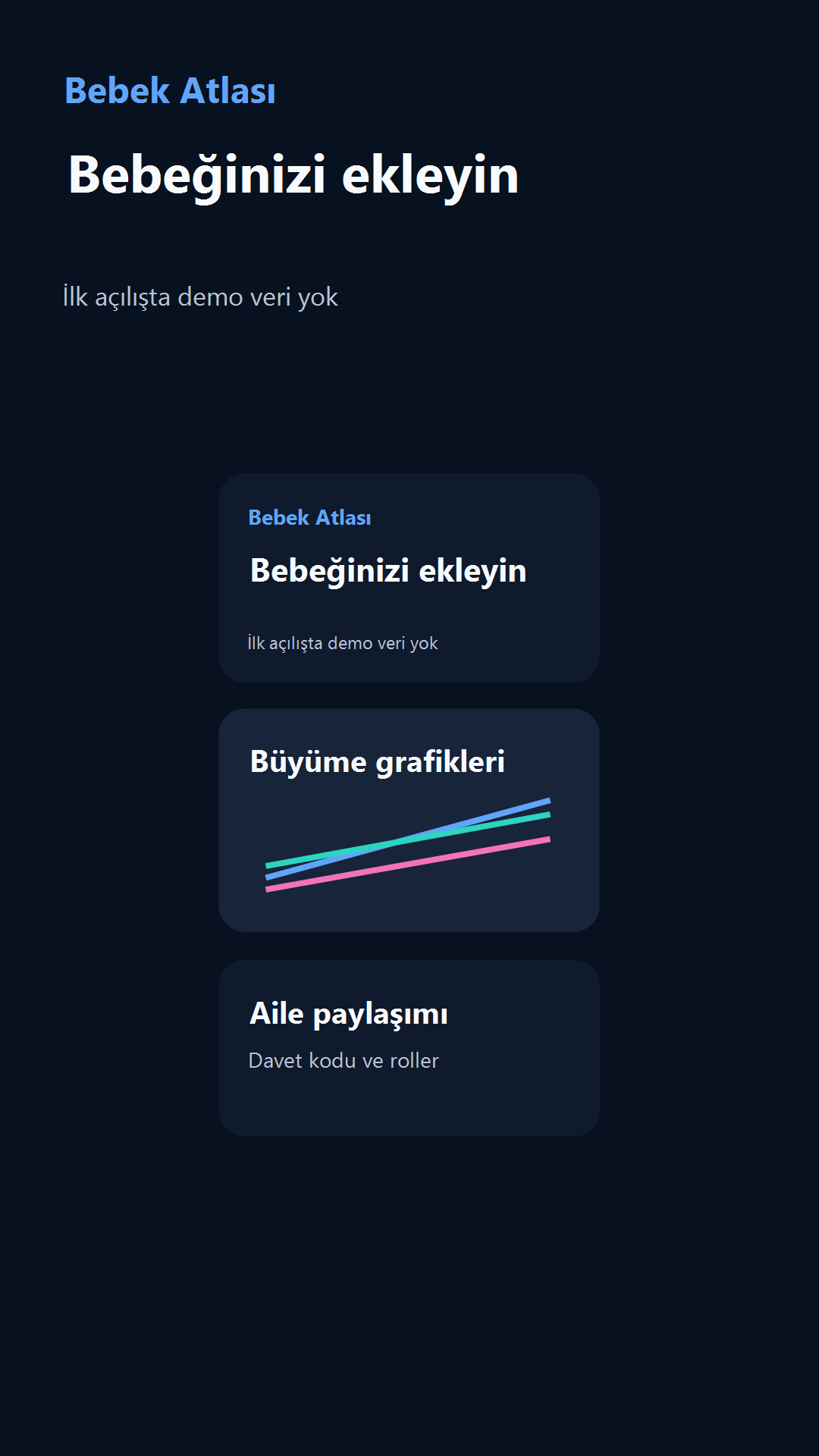 Bebek Atlası ana ekran görüntüsü